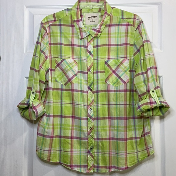 Arizona Plaid top - Picture 5 of 6